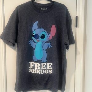 Disney Stitch T-Shirt - Free Shrugs (NWT)